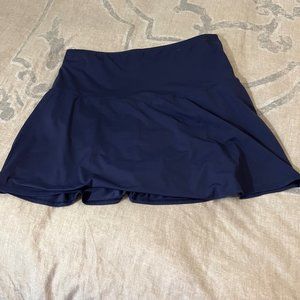 Lands' End - Navy Ultra High Waisted Swim Skirt - 20W